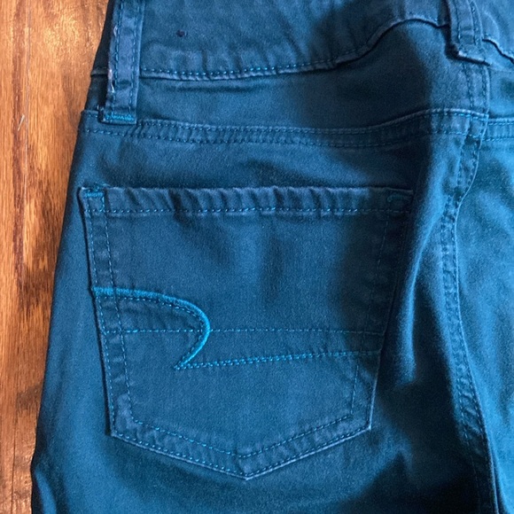 American Eagle super stretch tuxedo stripe skinny pants - Picture 6 of 7